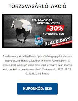 Hervis BLACK Friday 2023